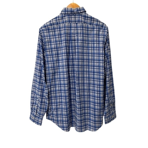 Polo Ralph Lauren Performance Stretch Classic Fit Plaid Oxford Long Sleeve - Picture 4 of 7